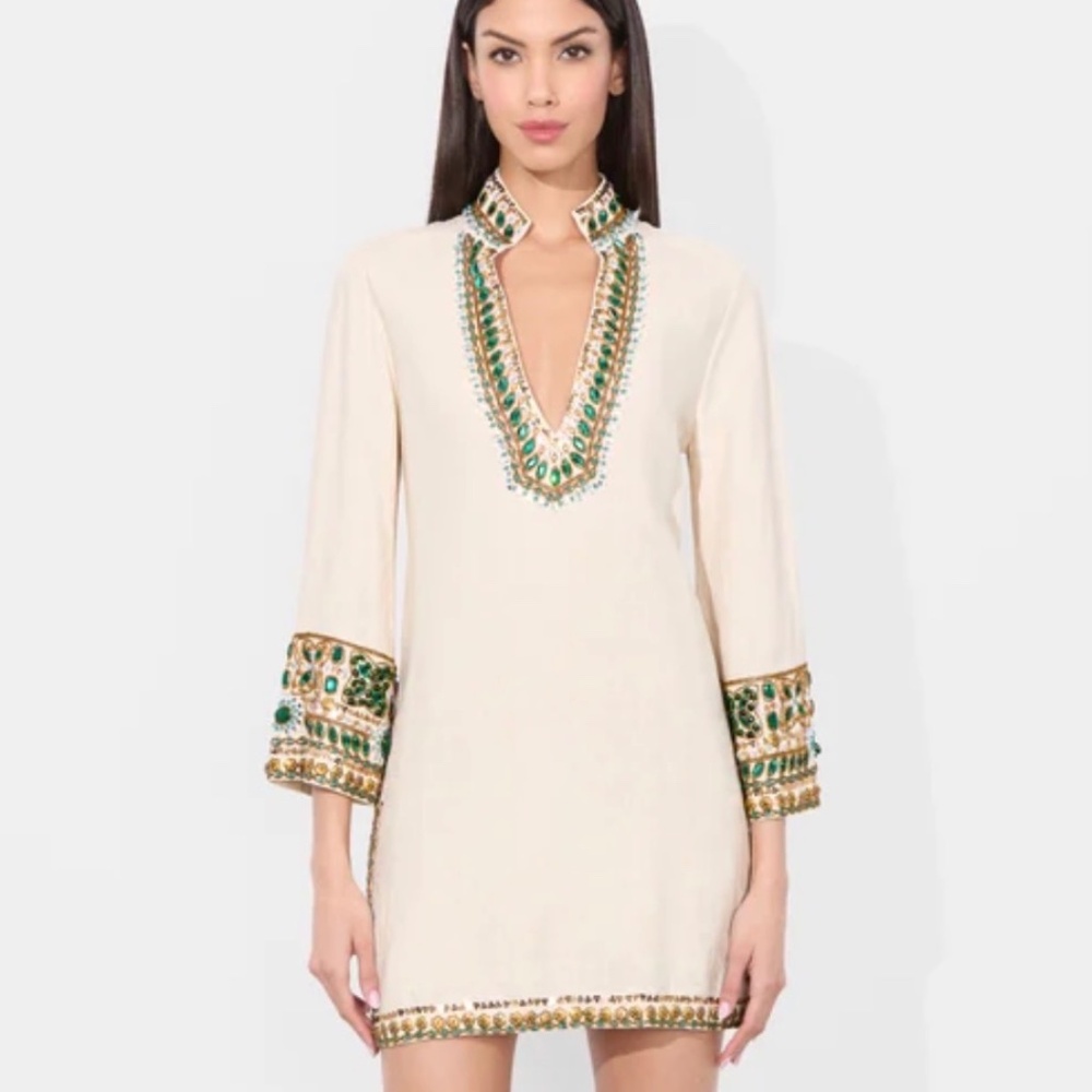 IN SEARCH OF (NOT FOR SALE) : ALICE + OLIVIA Eleonora Embellished Tunic Dress